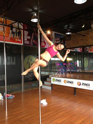 Andien dan Pole Dance