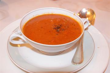 Sup Tomat ala Hotel Sultan Jakarta