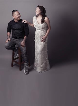 Cerita di Balik Gaun Pernikahan Chef Owner Akasya&Co, Aliyah Latief Rancangan Sapto Djojokartiko