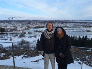 Badai di Islandia Tak Jadi Halangan Bulan Madu Pasangan Amanda Mochtar dan Banjo