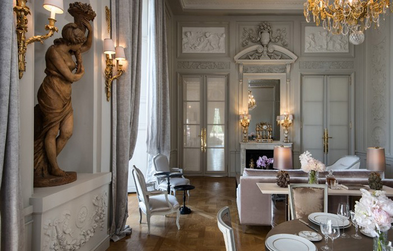 Mengintip Desain Elegan Kamar Suite Hôtel de Crillon oleh Karl Lagerfeld
