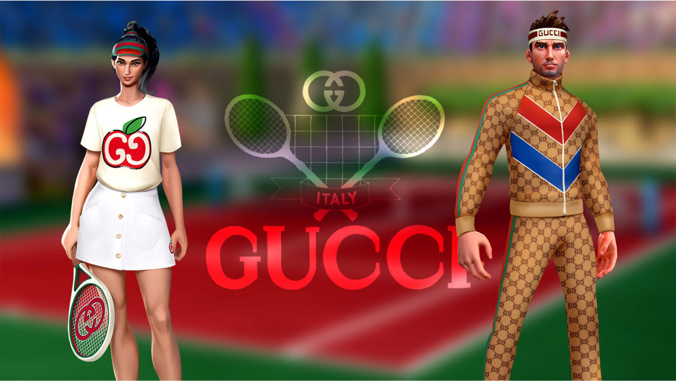Gucci Umumkan Kolaborasi dengan Tennis Clash
