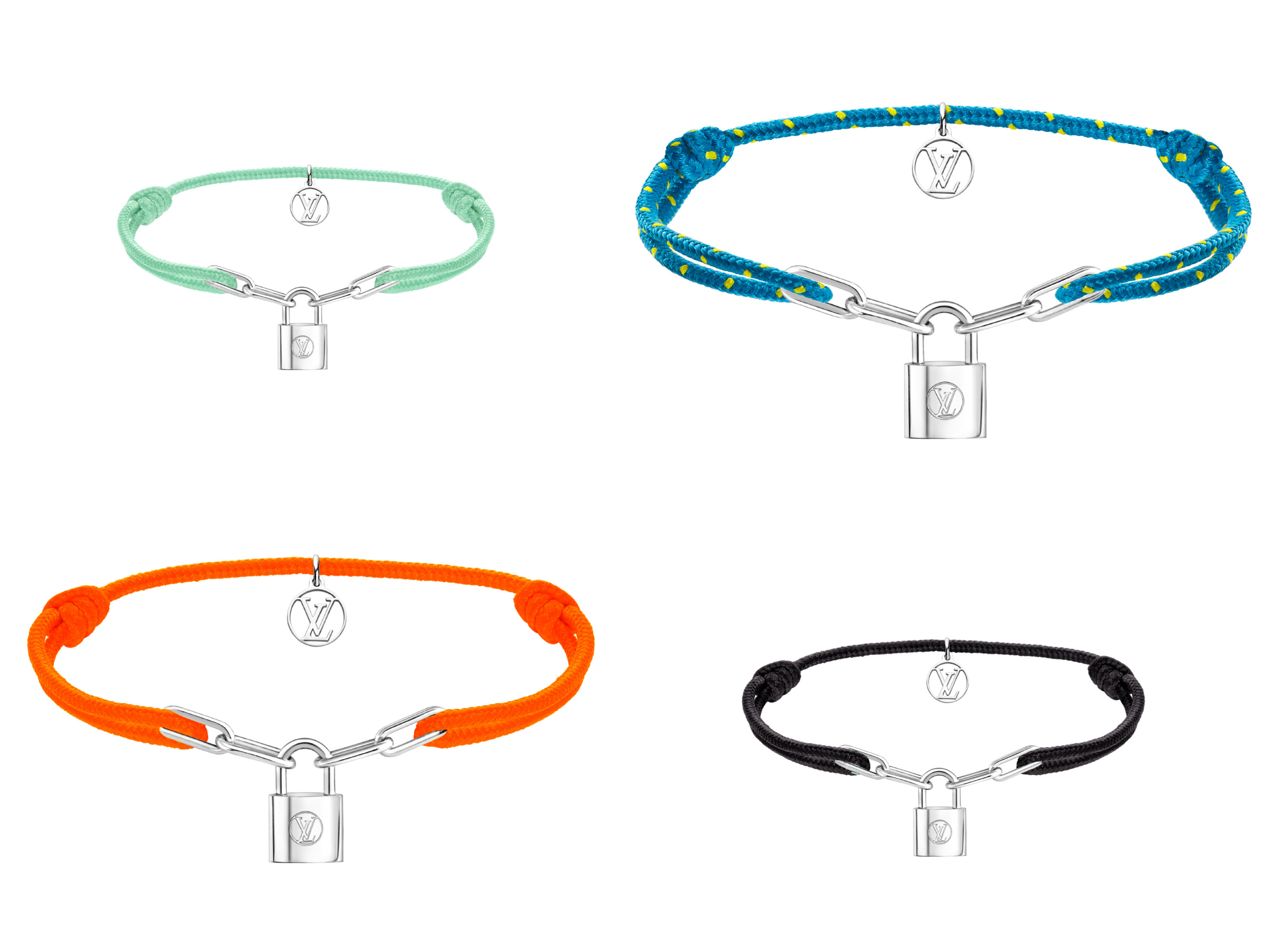 Louis Vuitton, Jewelry, Louis Vuitton X Virgil Abloh Silver Lockit  Bracelet For Unicef