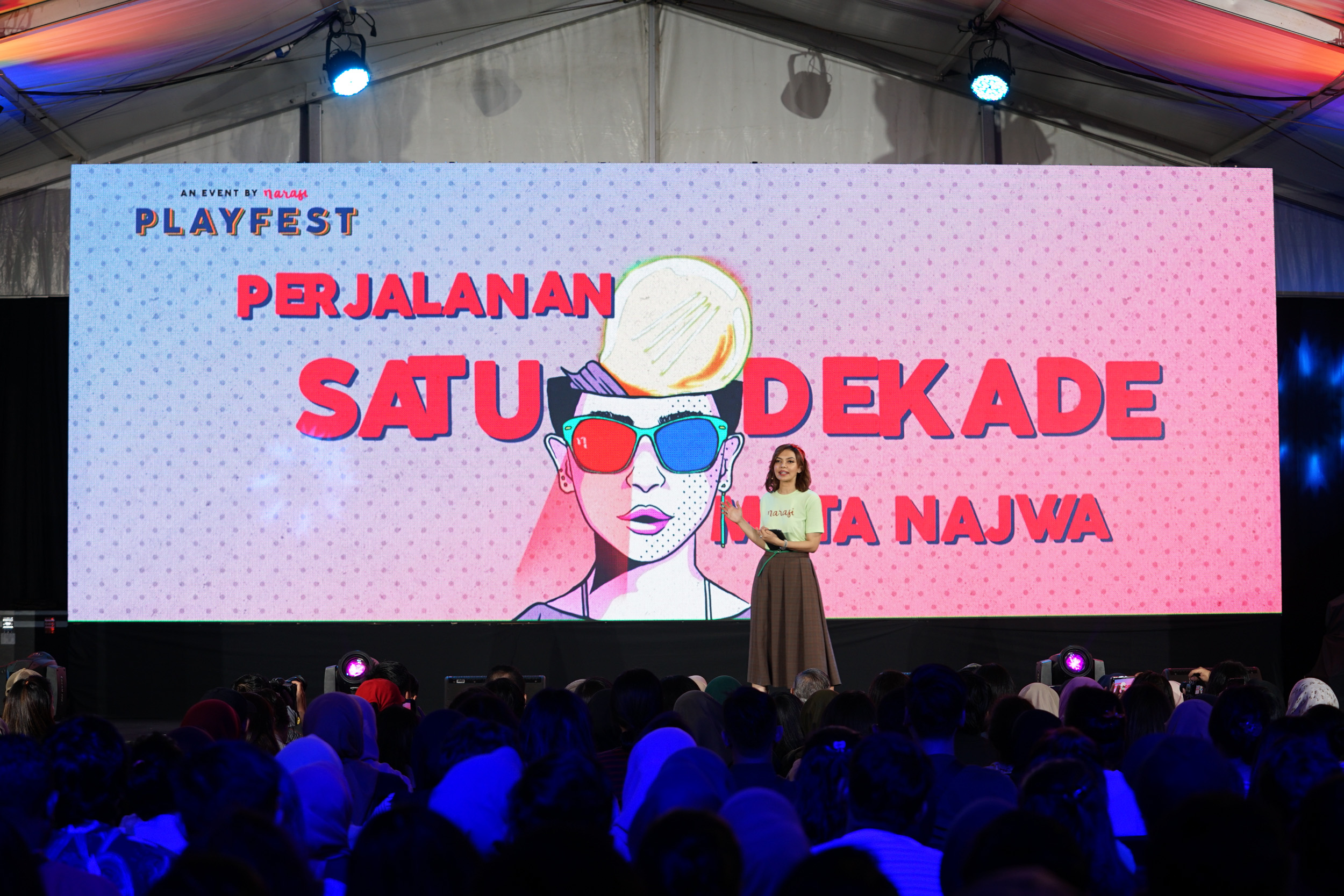 Merayakan 10 Tahun Mata Najwa di Playfest 2019