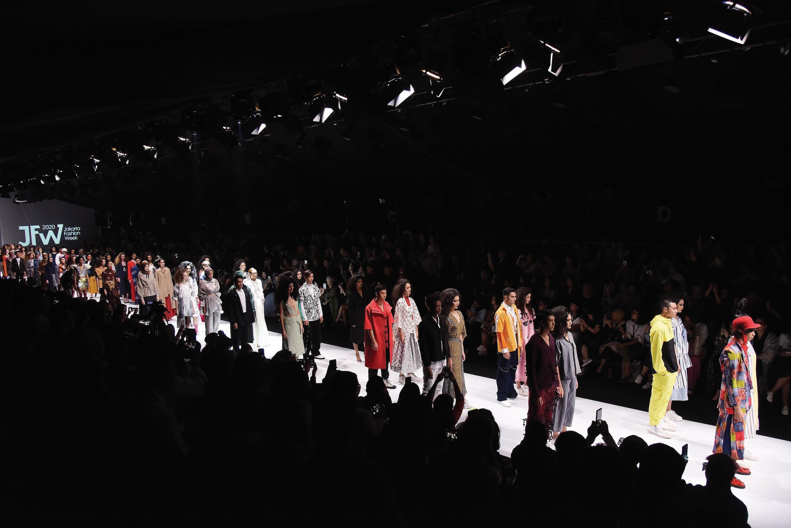 Semarak Pembukaan Jakarta Fashion Week 2020