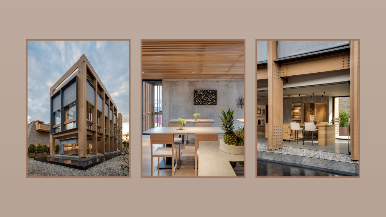 Pavilion 120: Showroom Artistik Sinergi antara Sandei, Mills, dan Kayu Lapis Indonesia