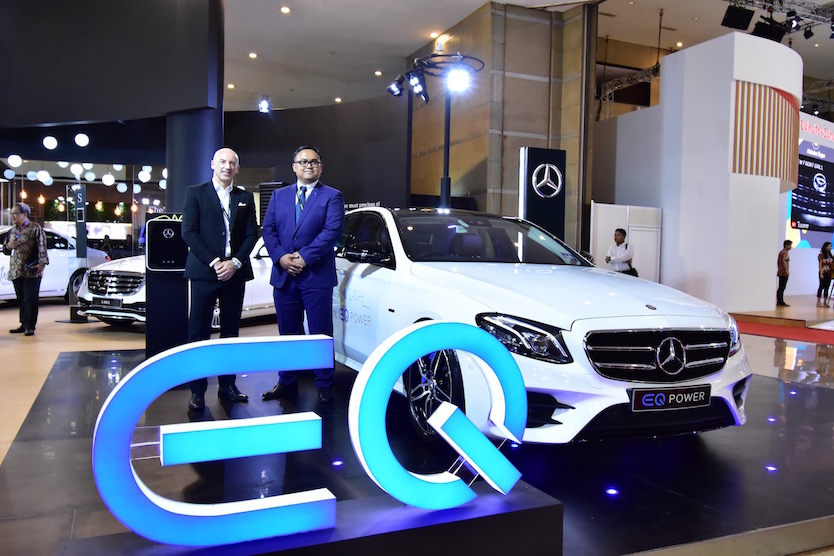 Mercedes-Benz Meluncurkan Mobil Listrik Lini EQ di Indonesia International Motor Show 2018