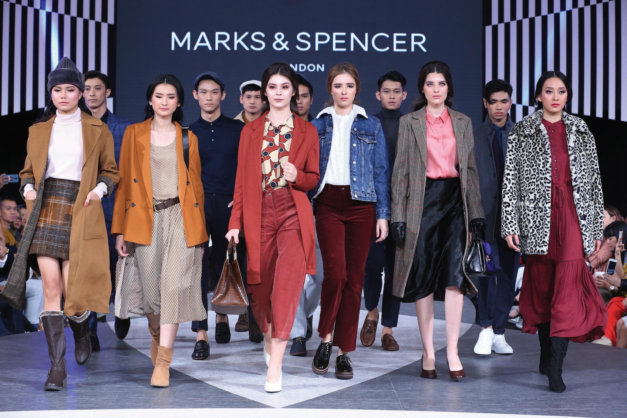 Persembahan Koleksi Musim Gugur Marks & Spencer di Jakarta Fashion Week 2020