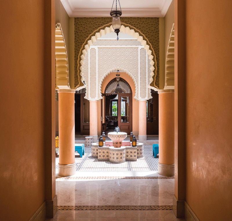 Pakem Arsitektur Maroko ‘Riad’ dalam Hunian Pribadi 
