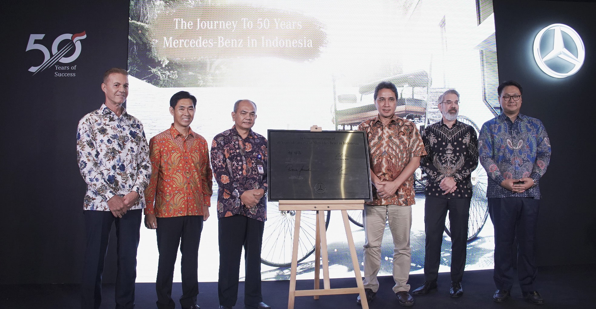 Perayaan Eksistensi 50 Tahun Mercedes-Benz di Indonesia