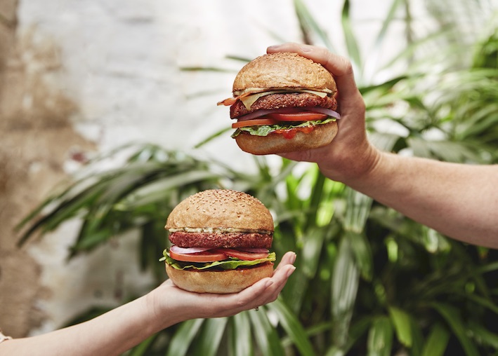 Menikmati Burger Bebas Daging dari Grill’d
