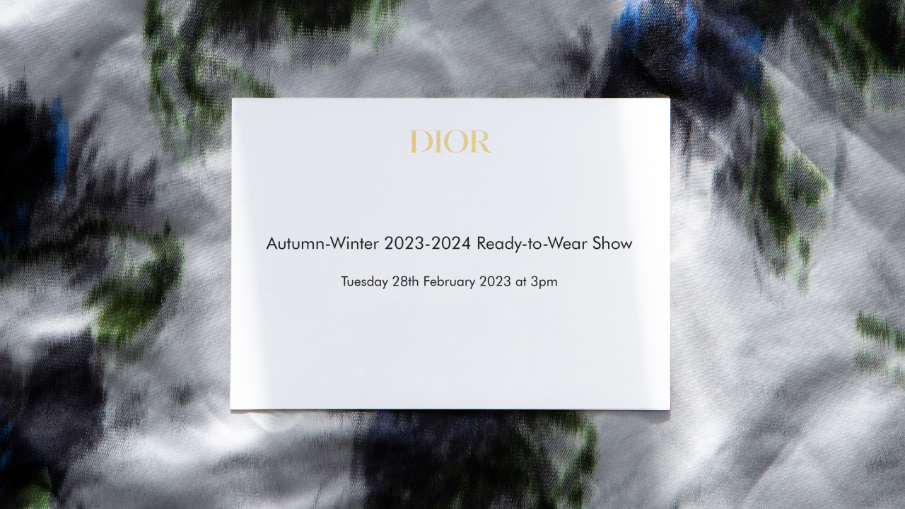 STREAMING Dior Women Ready-To-Wear Fall Winter 2023