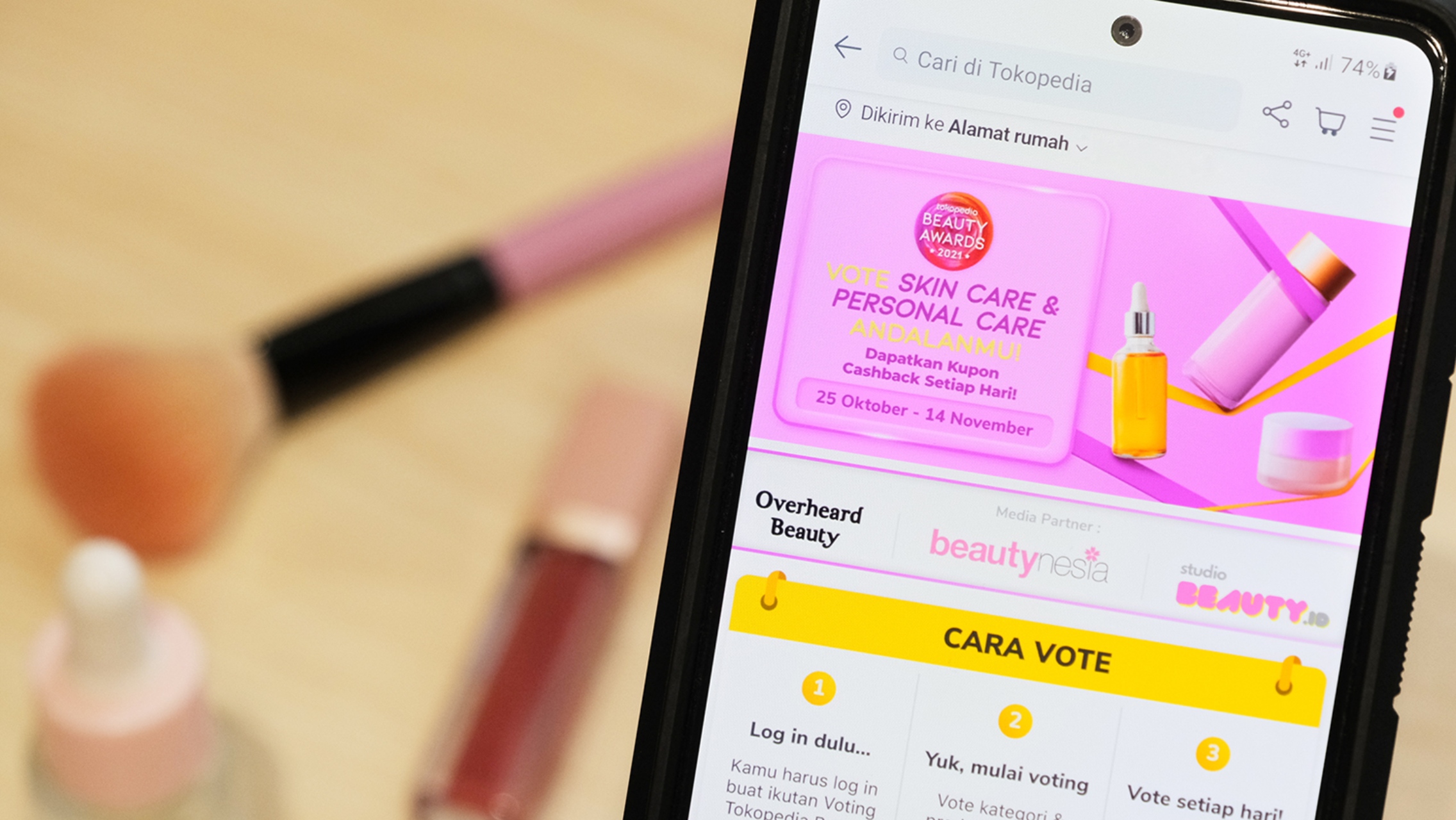 Intip 23 Brand Lokal yang Raih Tokopedia Beauty Awards 2021