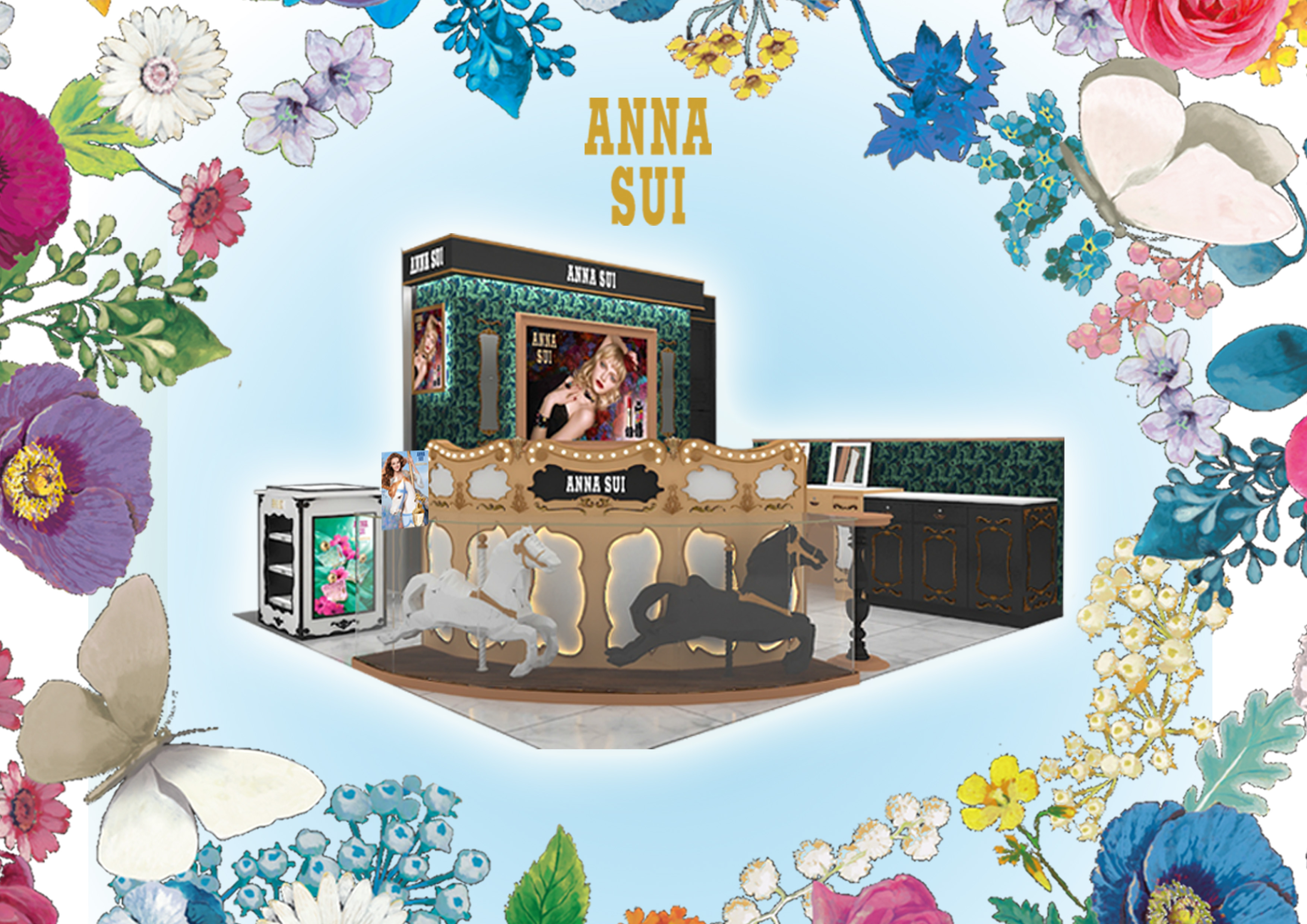 Anna Sui Counter Seibu
