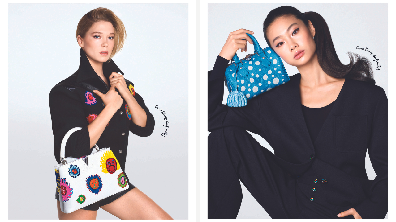 Kampanye Kedua Louis Vuitton x Yayoi Kusama: “Creating Infinity” Faces Become Canvas