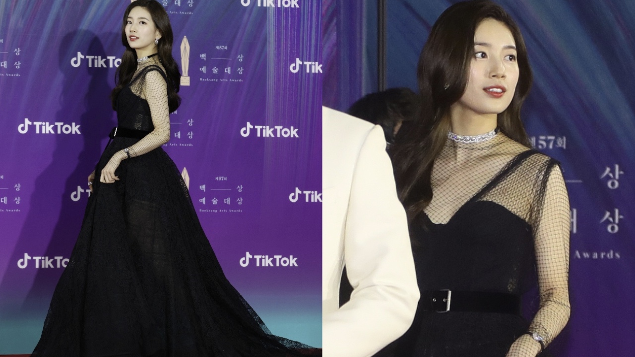 Intip Gaun yang Dikenakan Bae Suzy Saat Tampil di Baeksang Awards ke-57