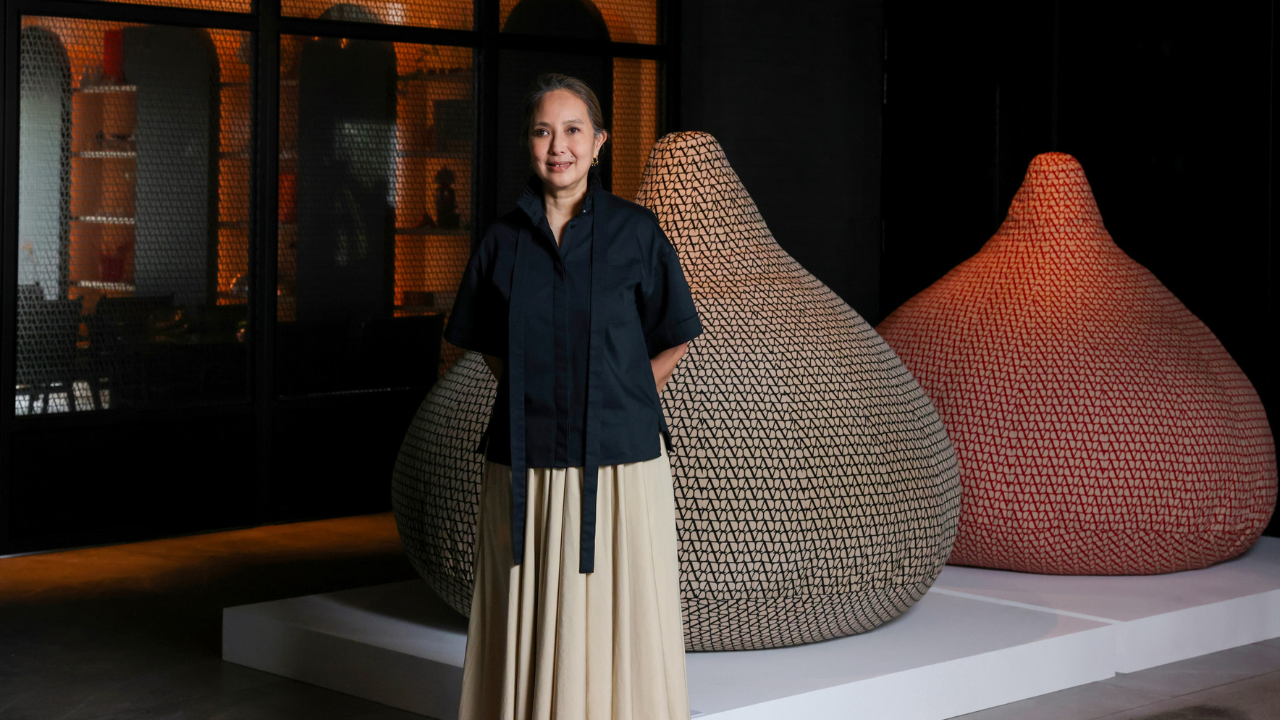 Maison Valentino Menggandeng Seniman Thailand Pinaree Sanpitak di ART SG: Singapore Art Week