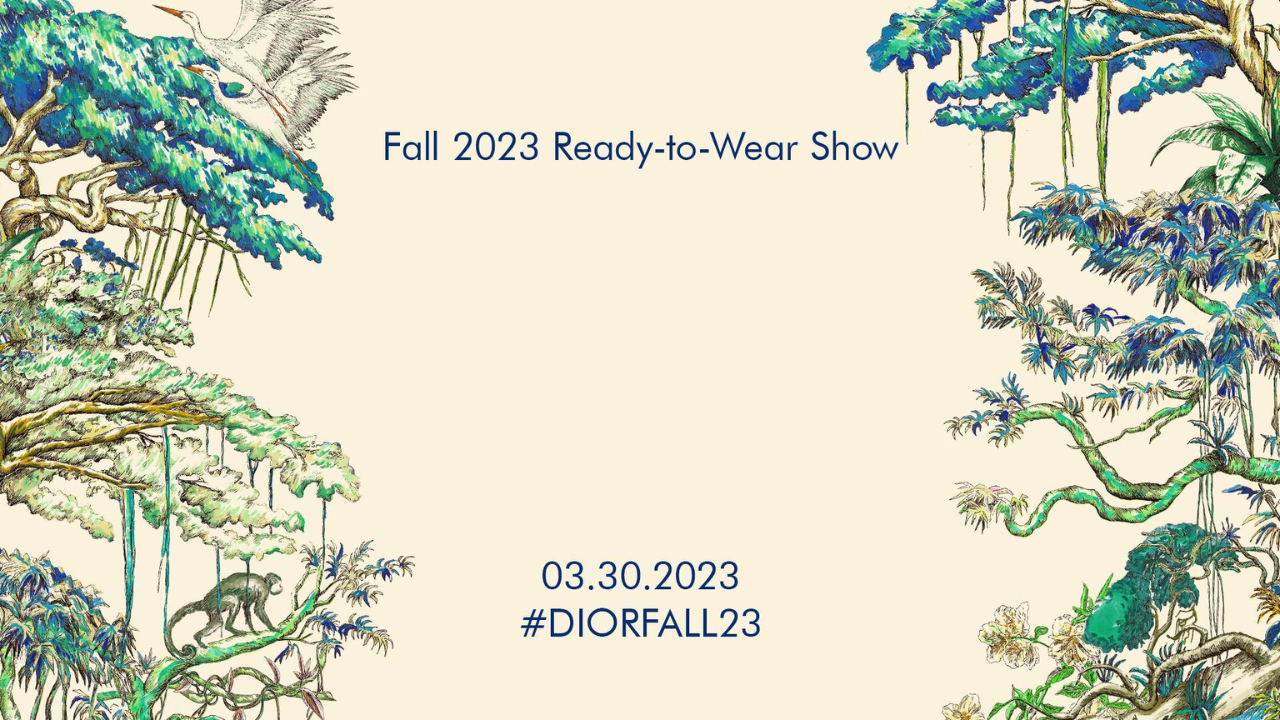 STREAMING Dior Ready-To-Wear Fall 2023 Show in India