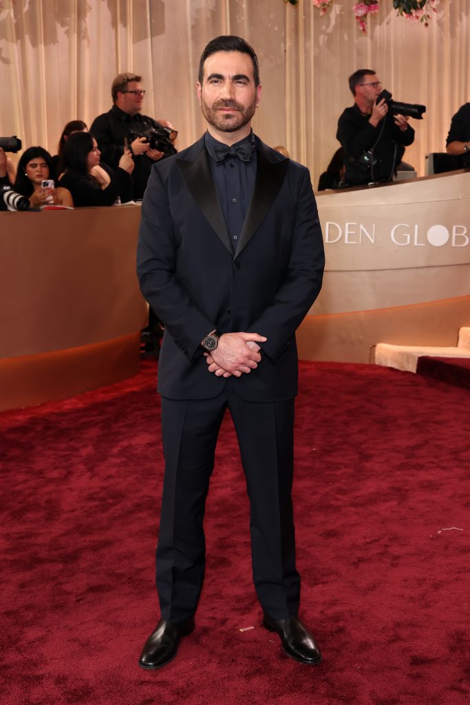 BEVERLY HILLS, CALIFORNIA - JANUARY 11: (FOR EDITORIAL USE ONLY) Brett Goldstein attends the 83rd Annual Golden Globe Awards at The Beverly Hilton on January 11, 2026 in Beverly Hills, California. (Photo by Amy Sussman/Getty Images)