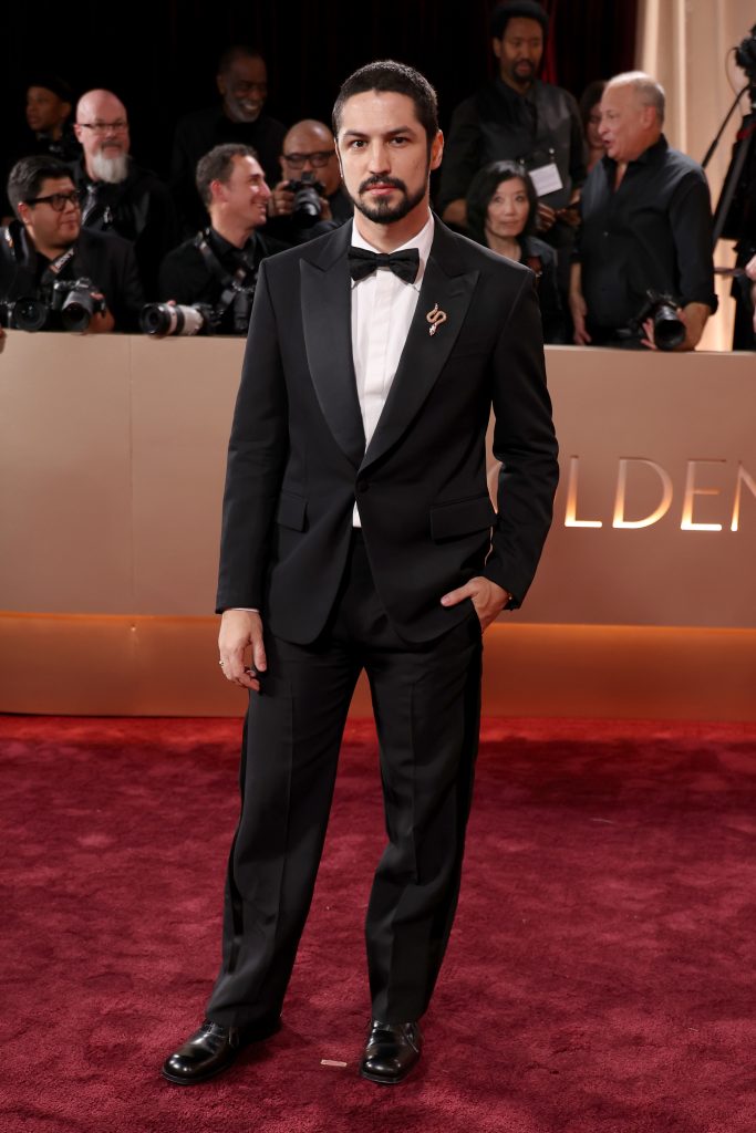 BEVERLY HILLS, CALIFORNIA - JANUARY 11: (FOR EDITORIAL USE ONLY) Gabriel Leone attends the 83rd annual Golden Globe Awards at The Beverly Hilton on January 11, 2026 in Beverly Hills, California. (Photo by Kevin Mazur/Getty Images)