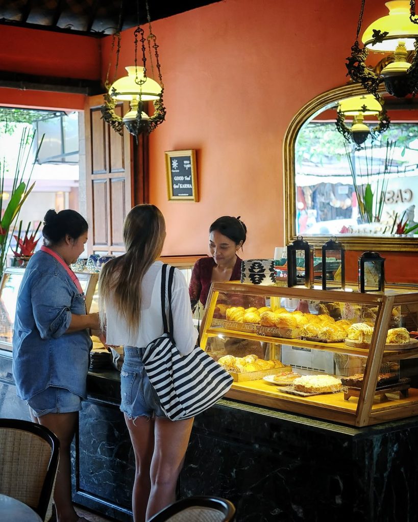 As you step into Casa Luna, the pastry counter welcomes you with a selection of beautiful pastri