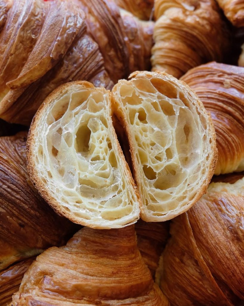 Layers of delicacy you can afford at our lovely nest. Come by and pick your kind of croissants.