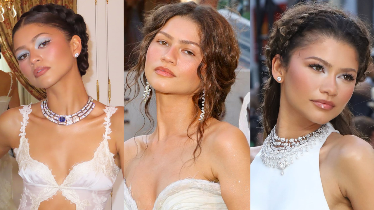 Tampilan Kecantikan Zendaya di Press Tour The Odyssey, Dari Riasan Flawless hingga Kepang Ikonis